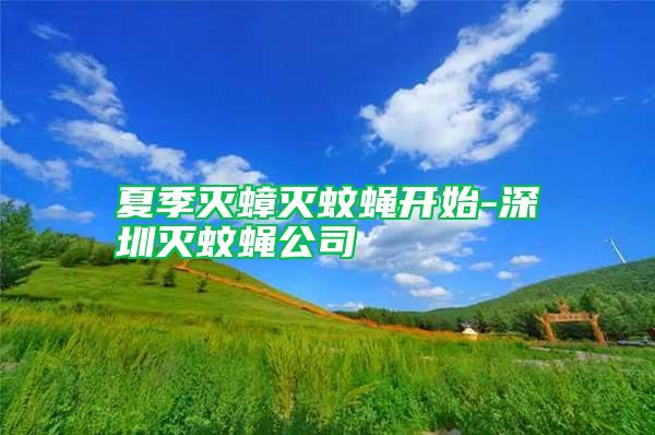 夏季滅蟑滅蚊蠅開(kāi)始-深圳滅蚊蠅公司