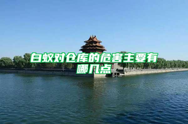 白蟻對倉庫的危害主要有哪幾點(diǎn)