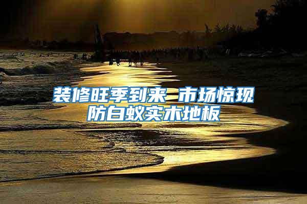 裝修旺季到來 市場驚現(xiàn)防白蟻實(shí)木地板
