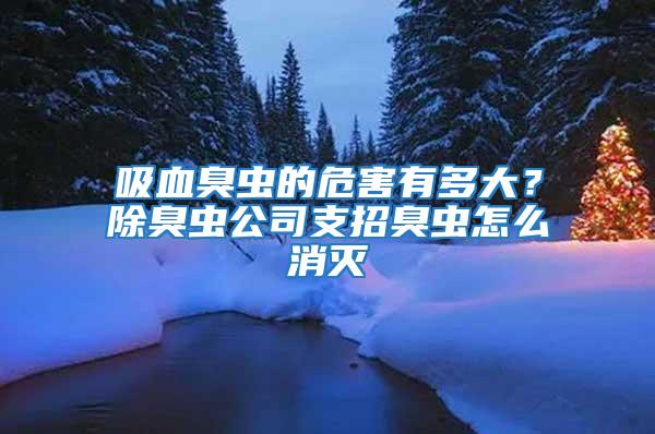 吸血臭蟲(chóng)的危害有多大？除臭蟲(chóng)公司支招臭蟲(chóng)怎么消滅