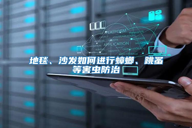 地毯、沙發(fā)如何進行蟑螂、跳蚤等害蟲防治